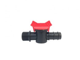 Zaworek plastikowy 25x3/4 cala gwint zewnętrzny męski Deep Aqua