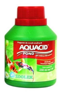 Zoolek Aquacid Pond Oczko Wodne 250Ml Obniża Ph, Kh Zoolek