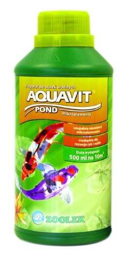 Zoolek Aquavit Pond Oczko Wodne 1000Ml Biopierwiastki Zoolek