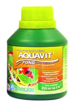 Zoolek Aquavit Pond Oczko Wodne 250Ml Biopierwiastki Zoolek