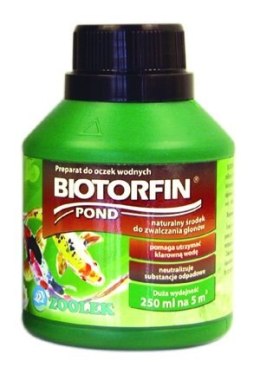 Zoolek Biotorfin Pond Oczko Wodne 250Ml Klaruje Wodę Obnizą Ph Zoolek