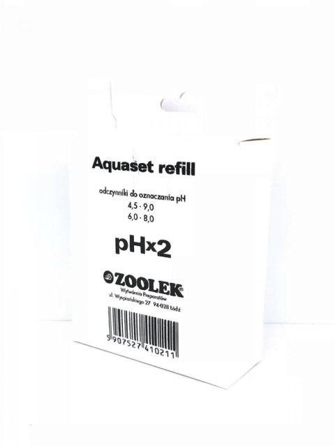 Zoolek Uzupełnienie Testu Na Ph x2 4,5-9,0 6,0-8,0 Zoolek Zoolek Uzupełnienie Testu Na Ph x2 4,5-9,0 6,0-8,0 Zoolek