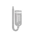 Deep Aqua Szklany Dyfuzor 25mm Spirala 6cm Deep Aqua Accessories