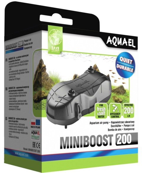 Napowietrzacz Aquael Miniboost 200 brzęczek 3,3/l/min AQUAEL Napowietrzacz Aquael Miniboost 200 brzęczek 3,3/l/min AQUAEL