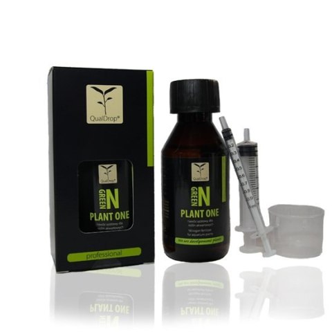 Qualdrop N GREEN azotowy dla roślin wodnych 125ml Qualdrop Qualdrop N GREEN azotowy dla roślin wodnych 125ml Qualdrop
