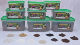 Zestaw Żwirek Natural Substrate Kulki Akwa 100-120L Deep Aqua