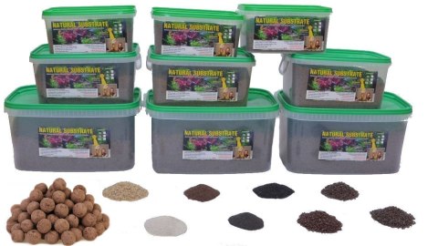 Zestaw Żwirek Natural Substrate Kulki Akwa 60-65L Deep Aqua Zestaw Żwirek Natural Substrate Kulki Akwa 60-65L Deep Aqua