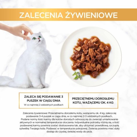 Gourmet Gold Karma dla kotów casserole z kaczką i indykiem w sosie 85 g Gourmet Gold Karma dla kotów casserole z kaczką i indykiem w sosie 85 g